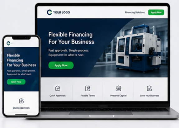 landing page